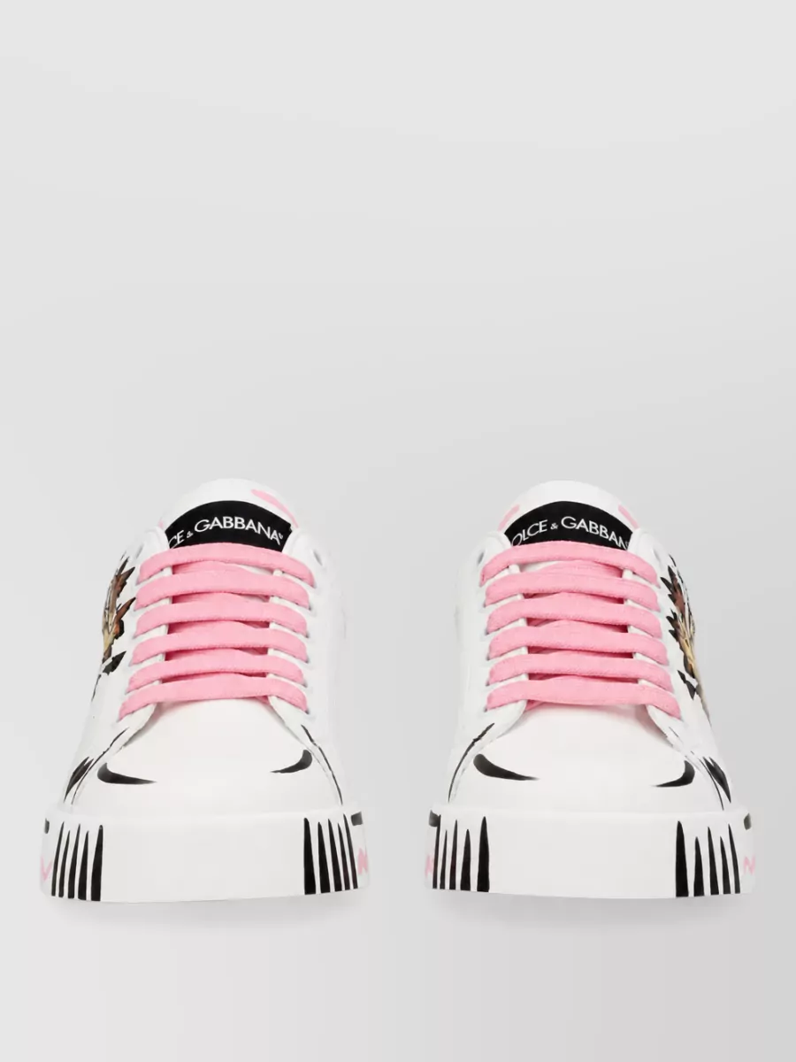 Dolce&Gabbana Portofino Sneaker Casual Style Rubber Sole