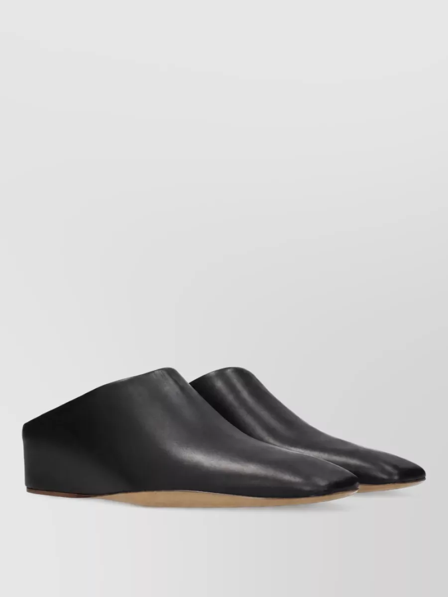 Jil Sander Leather Mules