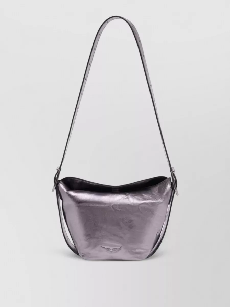 Zadig & Voltaire baby jane leather bucket bag
