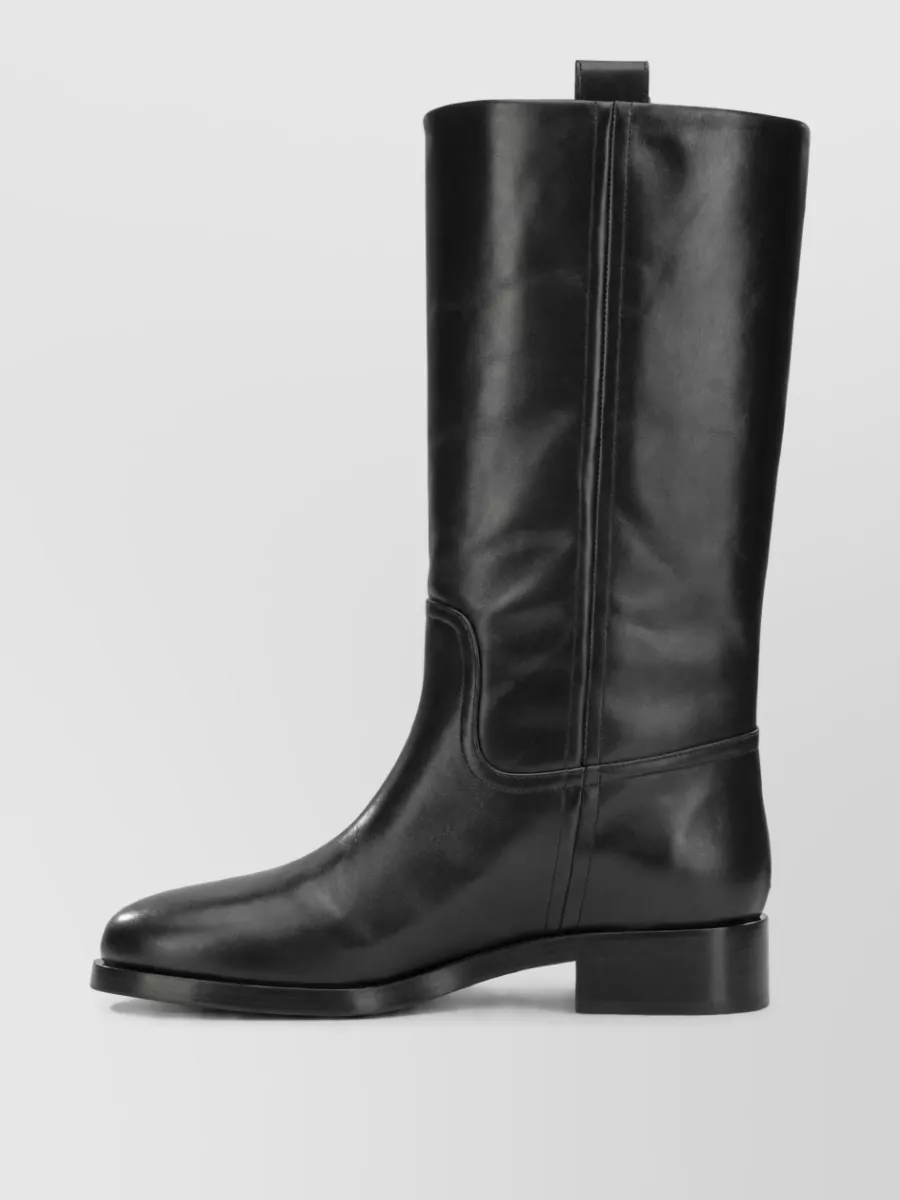 Aeyde Leather Knee-High Boots