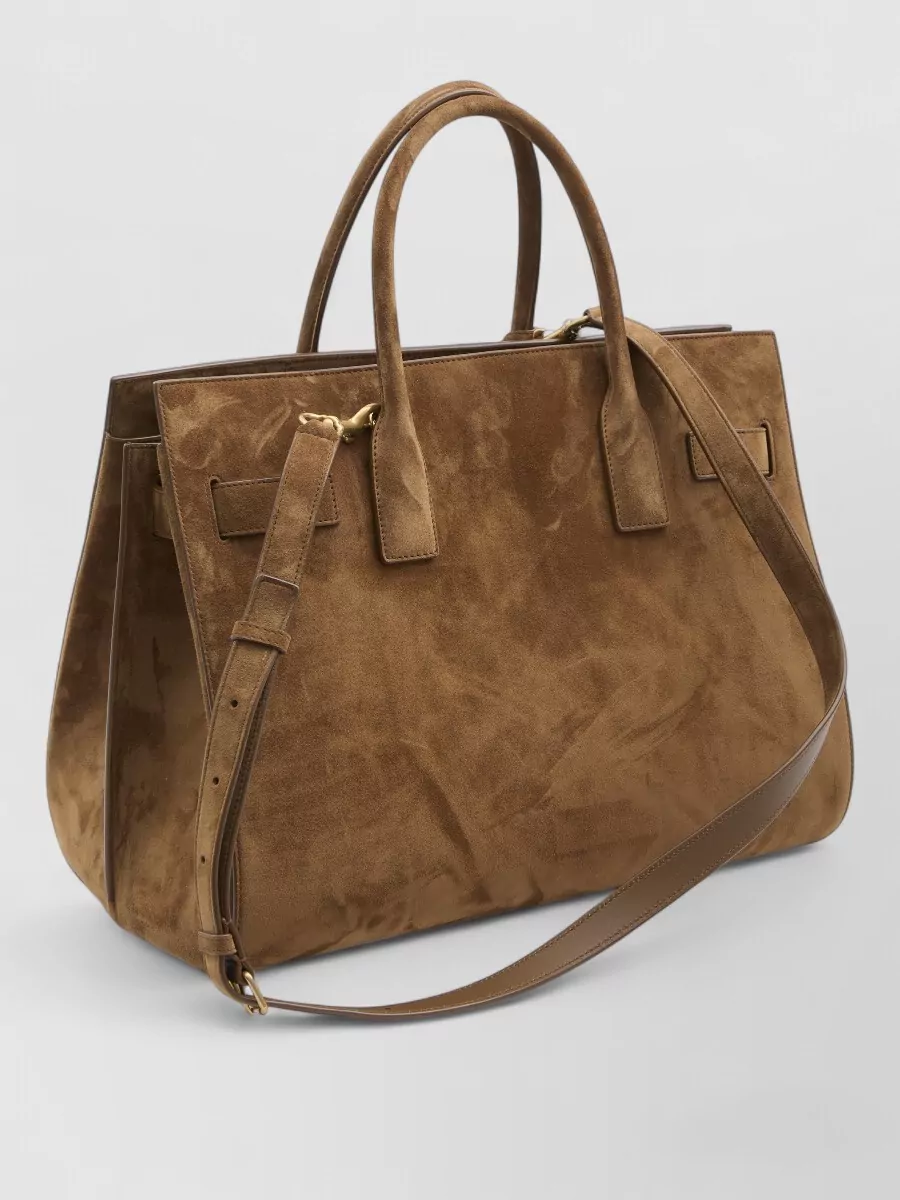 Saint Laurent Sac De Jour Large Leather Tote Bag