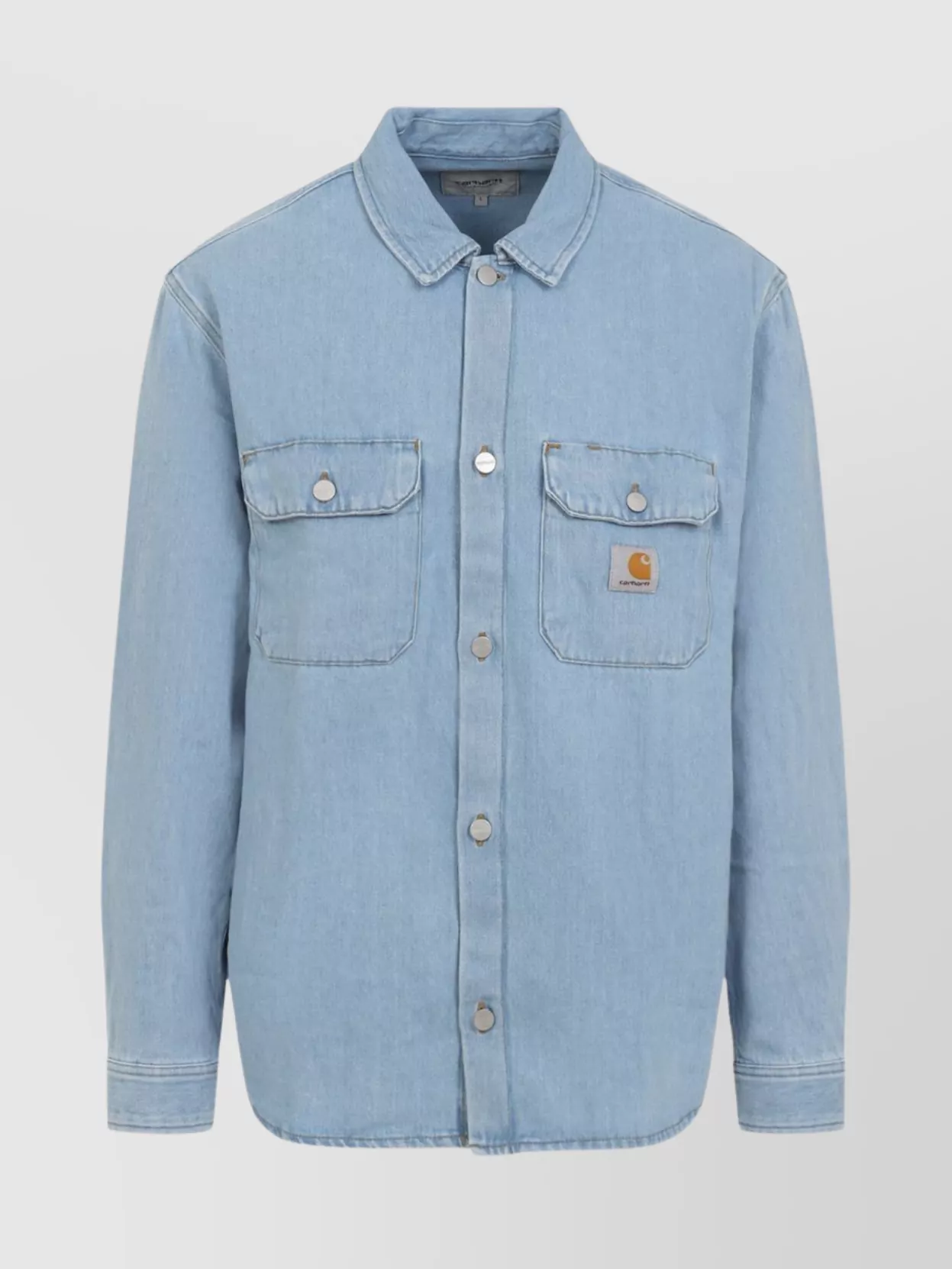 Carhartt Harvey Shirt With Long Sleeves And Pointed Collar