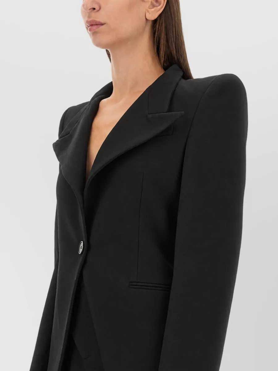 Alexander Mcqueen Wool Tailored Jacket