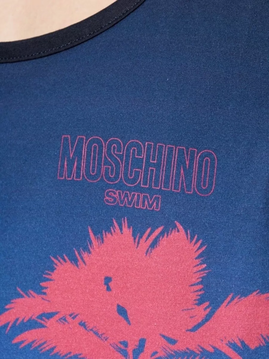 Moschino Short-Sleeve Swim Shorts