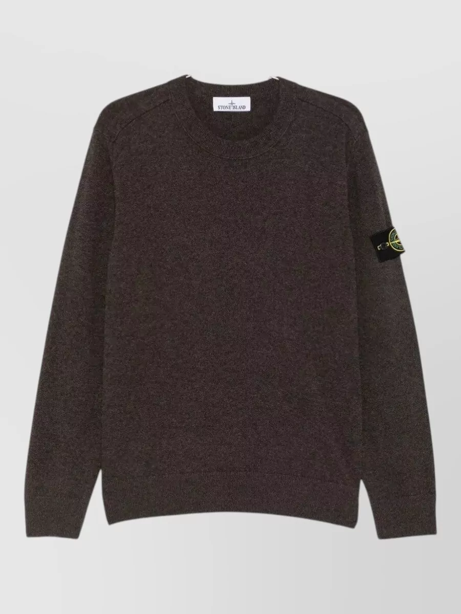 Stone Island Fine-knit virgin wool sweater