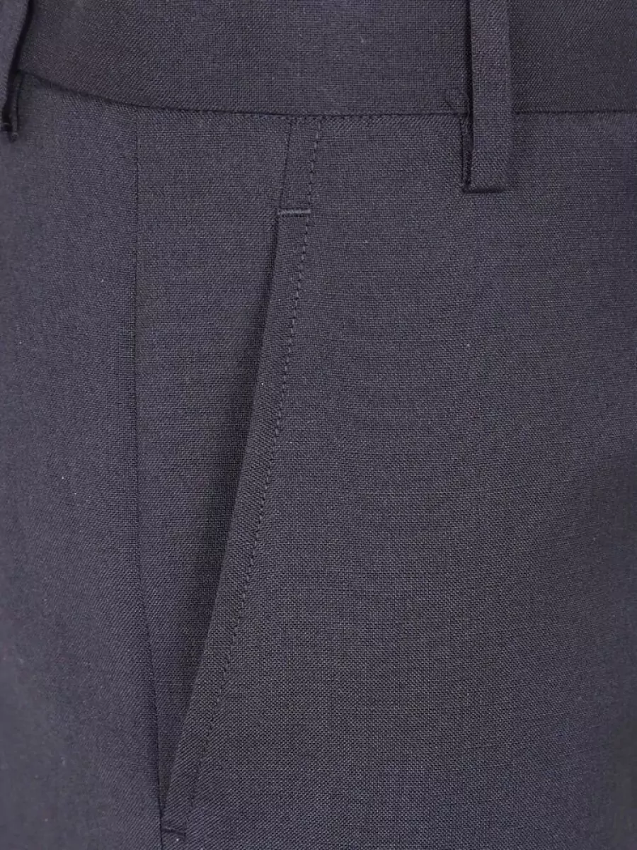 Ann Demeulemeester Virgin Wool Cigarette Tailored Trousers