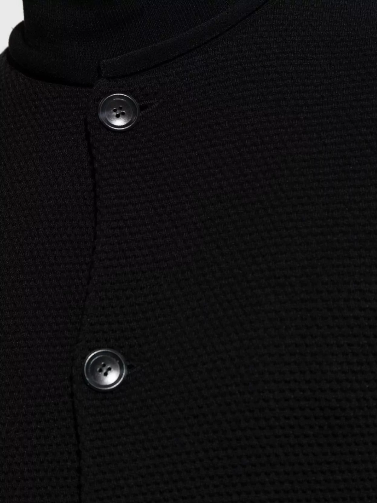 Giorgio Armani Wool Blend Single-Breasted Jacket