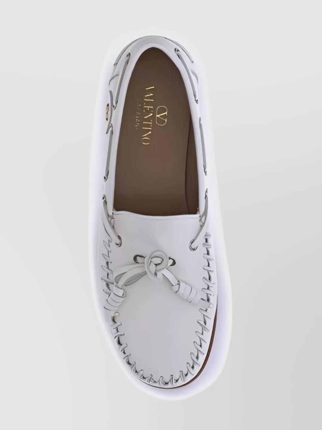 Valentino Garavani Avenue Palm Boat Loafers