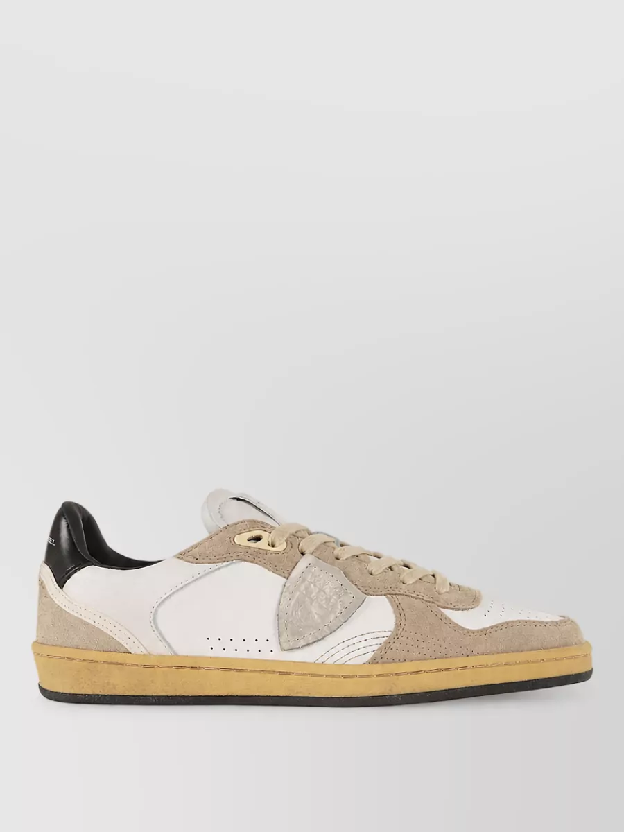 Philippe Model Calf Leather Low-Top Sneakers