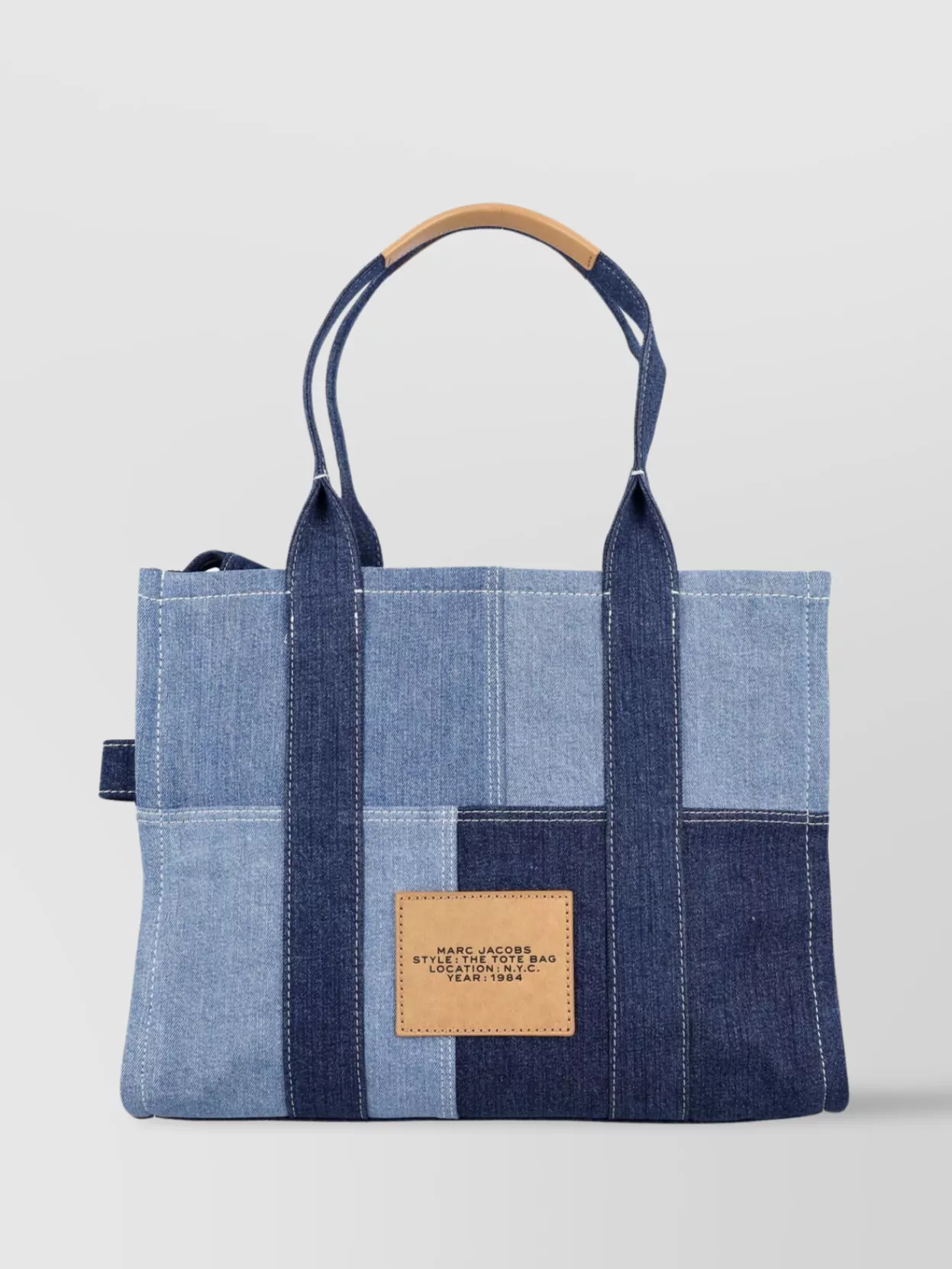 Marc Jacobs Large Tote Denim Patchwork