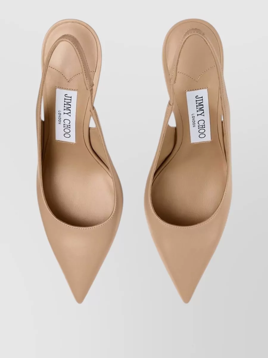 Jimmy Choo Leather Slingback Pumps