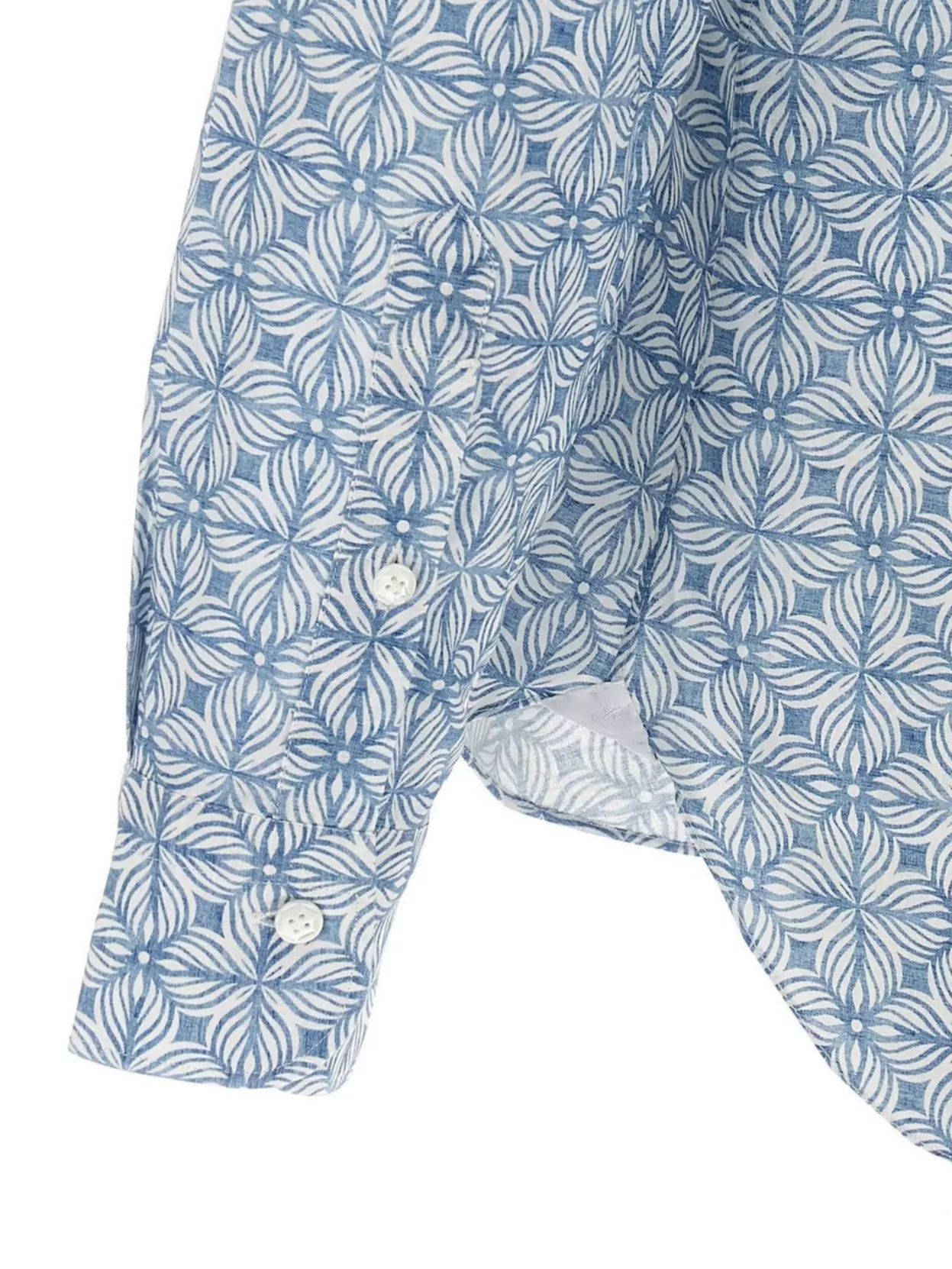 Barba 'Classic Geometric Pattern Shirt Buttons'