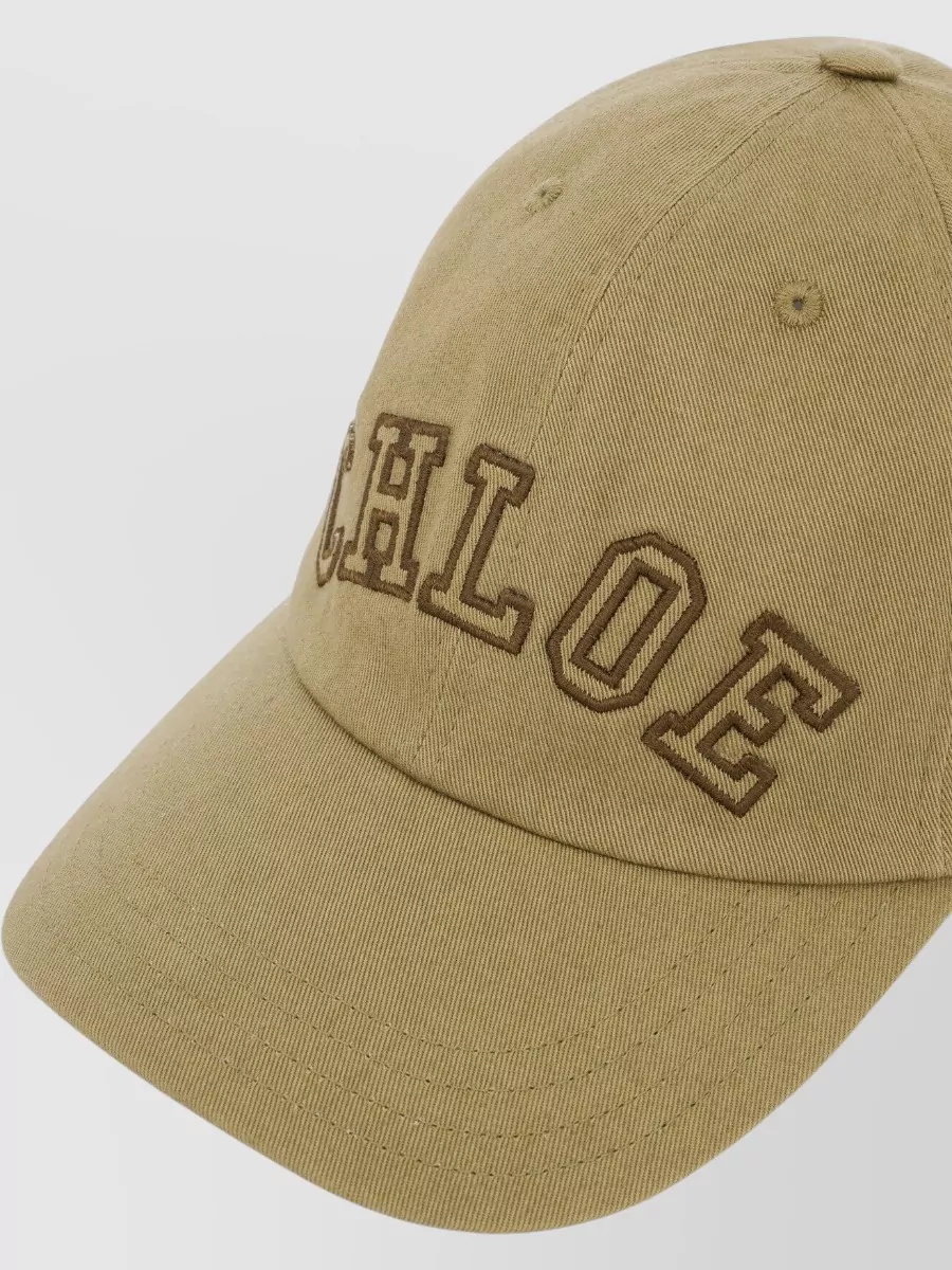 Chloé Logo Baseball Cap