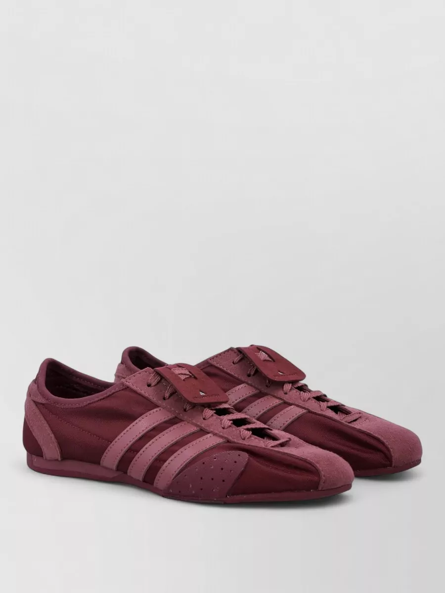 Adidas by Stella McCartney leather lace-up sneakers
