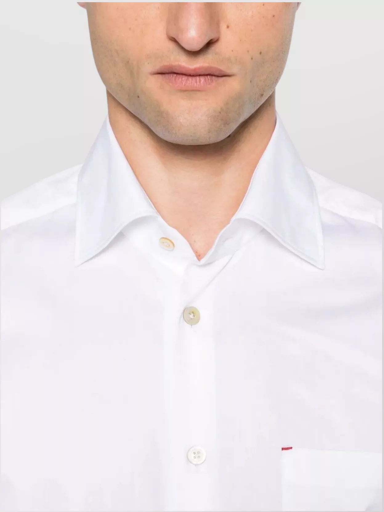 Kiton Collar Shirt Pocket Sleeve