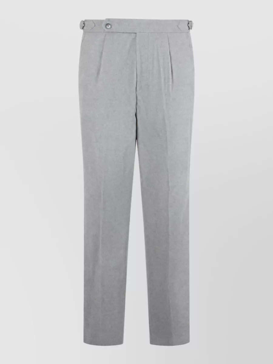 Boss Cotton tailored trousers