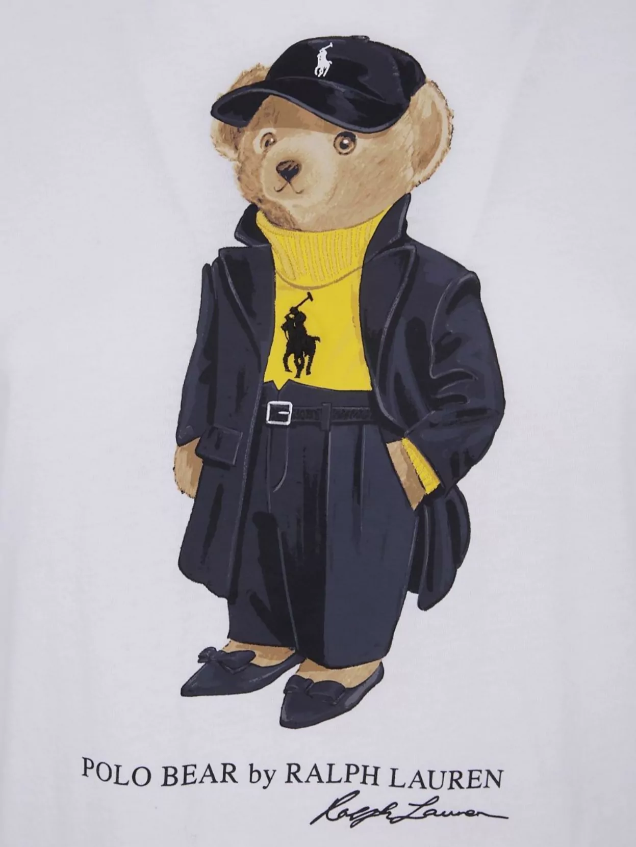 Polo Ralph Lauren Knit T-Shirt Featuring Holiday 2025 Bear