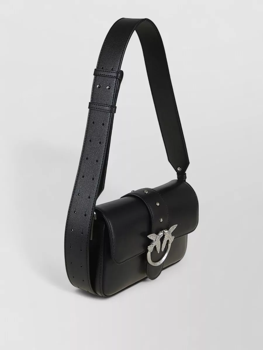 Pinko Love Bag Mini Leather Shoulder Bag