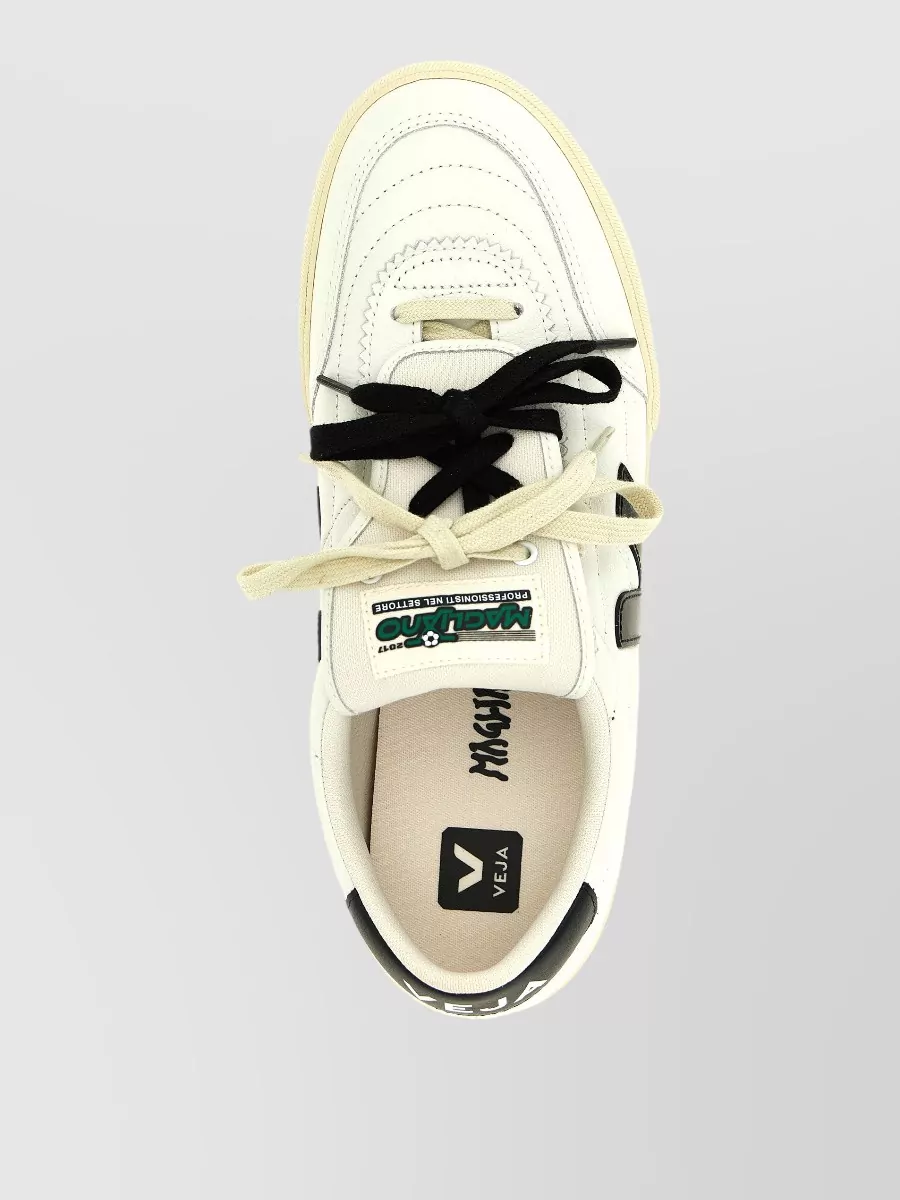 Veja Leather Low-Top Sneakers