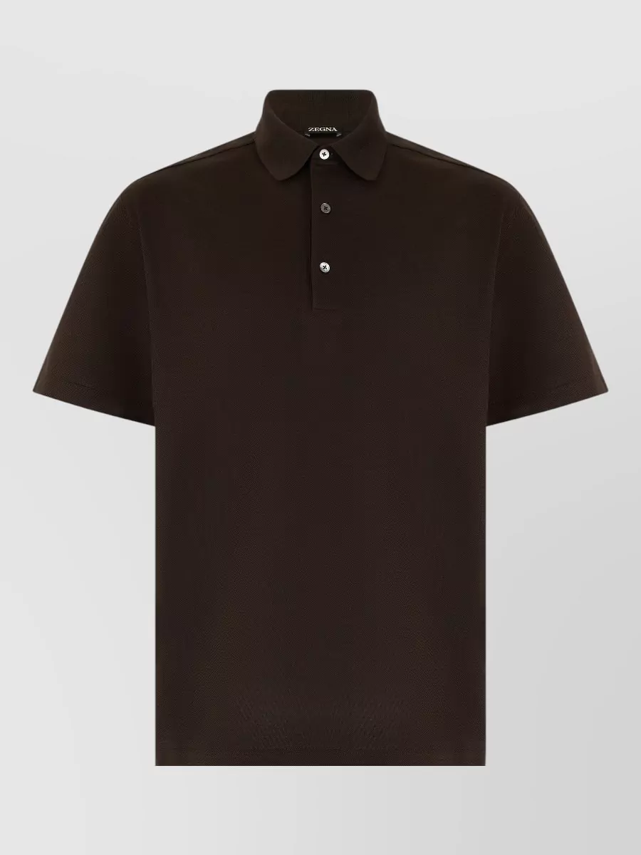 Zegna Short-sleeve polo shirt