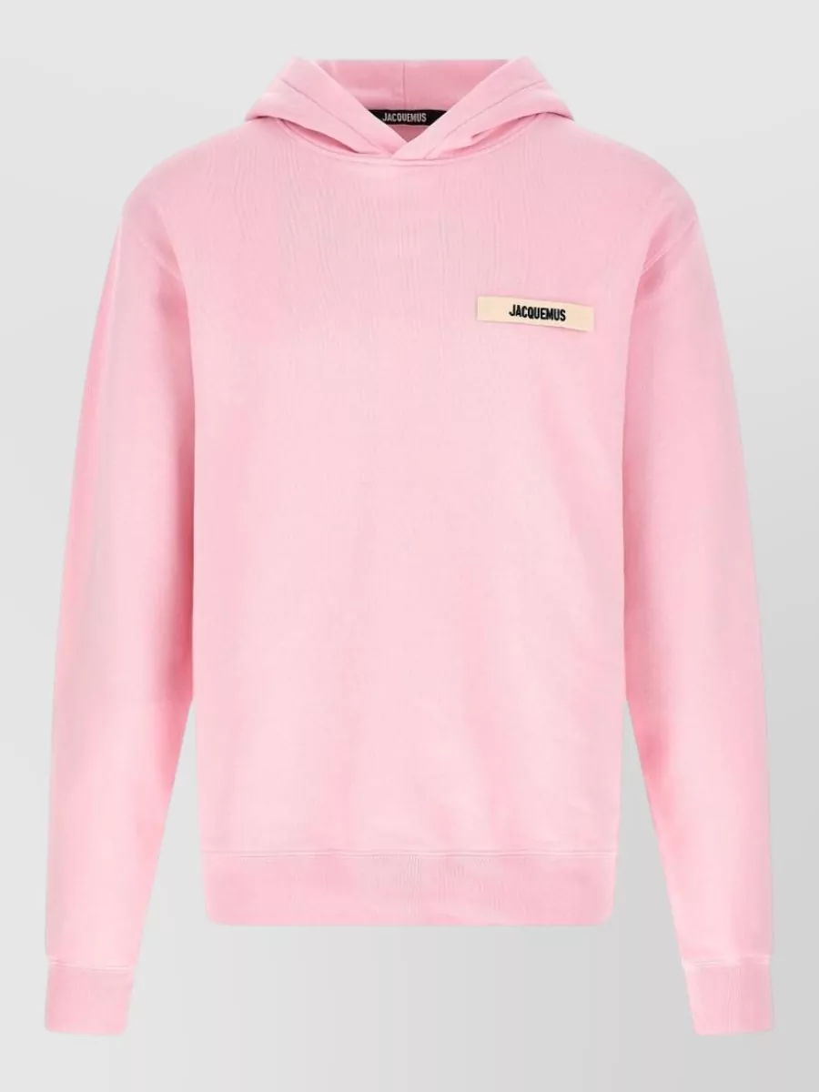 Jacquemus Cotton Logo-Patch Hoodie