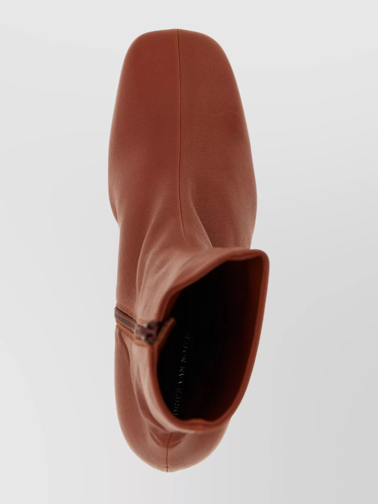 Dries Van Noten Ankle Boots With Square Toe And Unique Heel