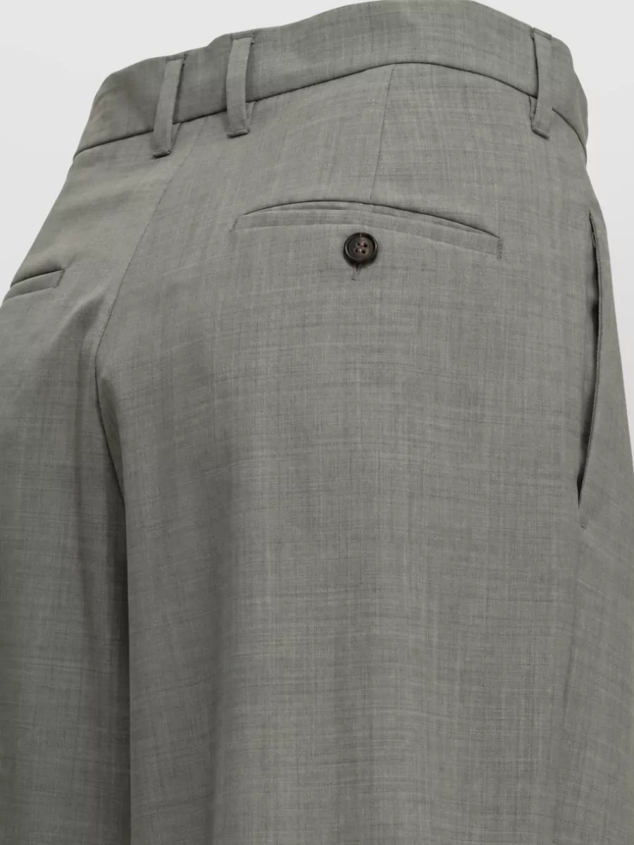 S Max Mara Wool Tailored Trousers