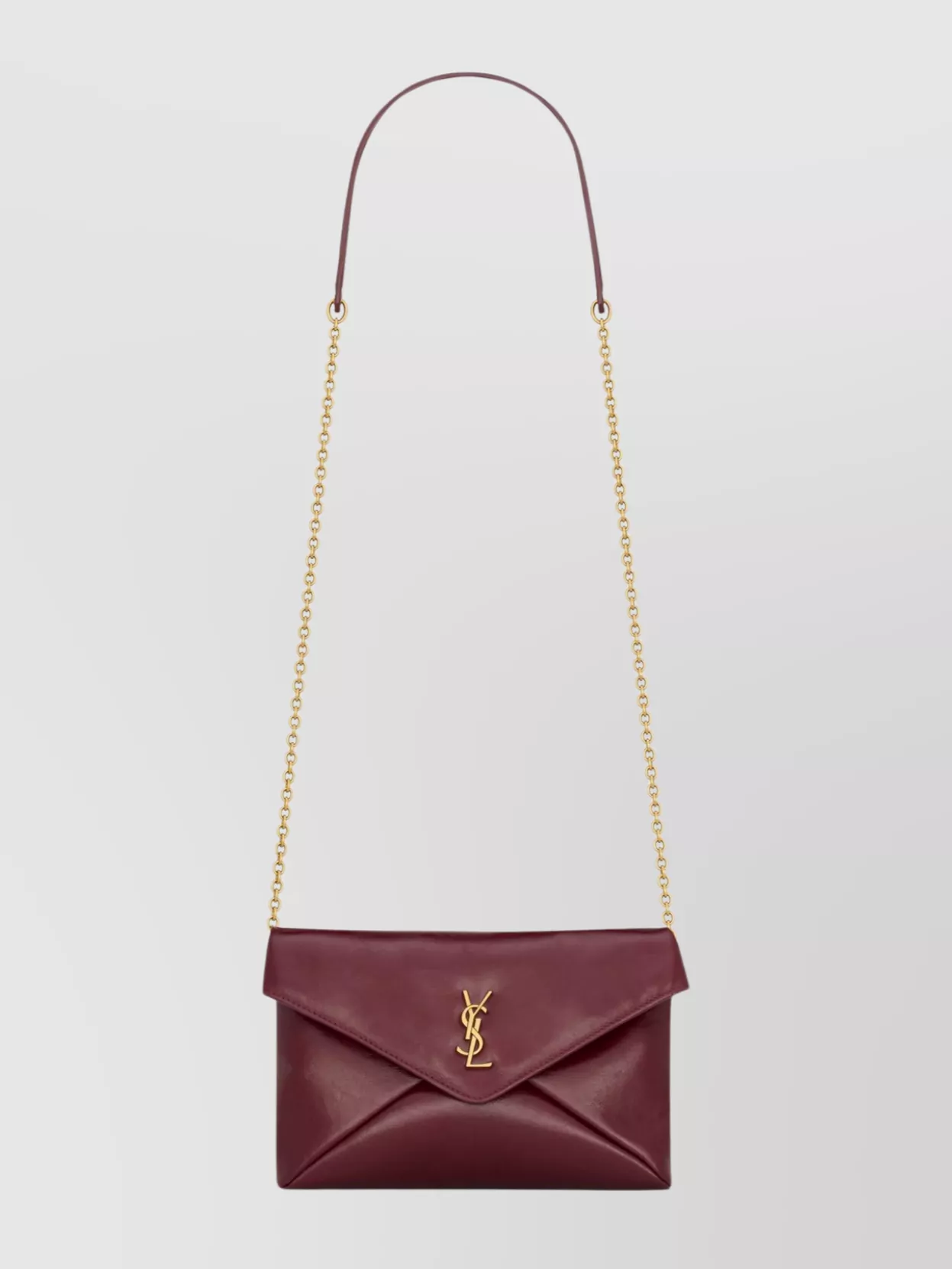 Saint Laurent Chain Pouch Shoulder Bag In Leather