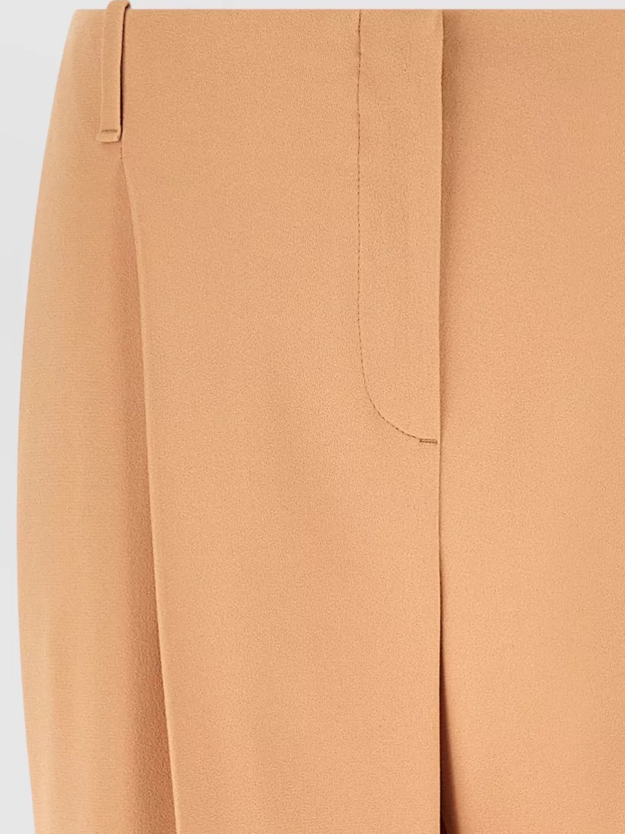 Ermanno Scervino High-Rise Wide-Leg Suit Trousers