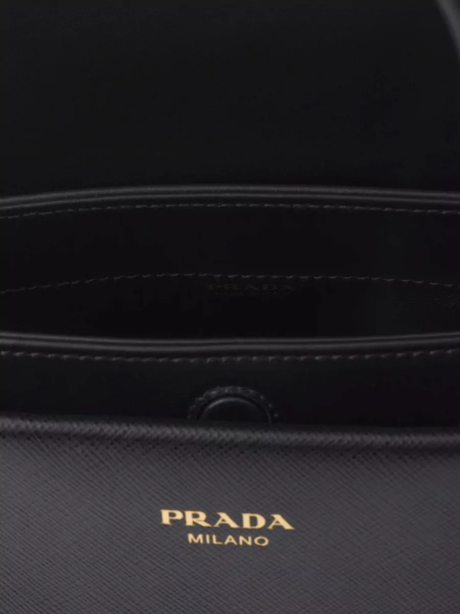 Prada Mini Calf Leather Shoulder Bag