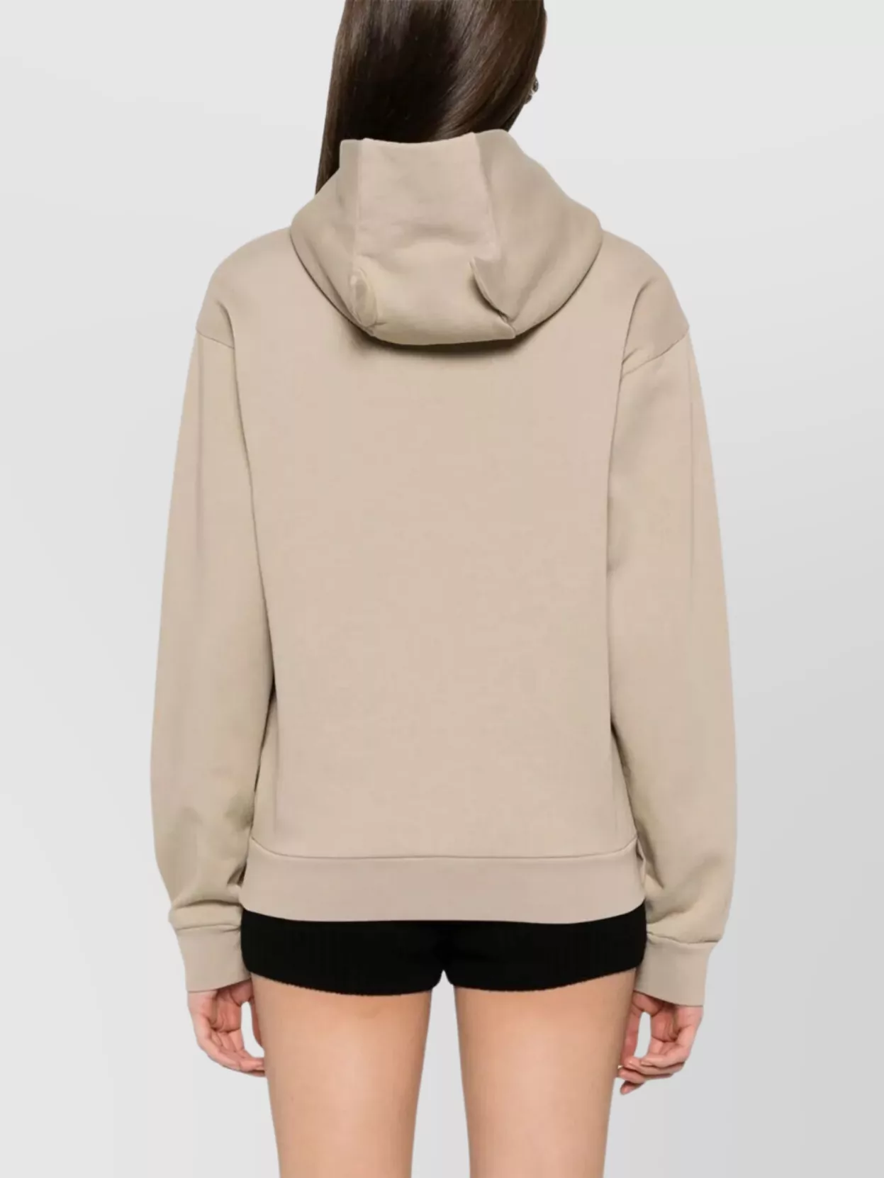 Coperni Hooded Sweater With Front Pouch Pocket In Pink