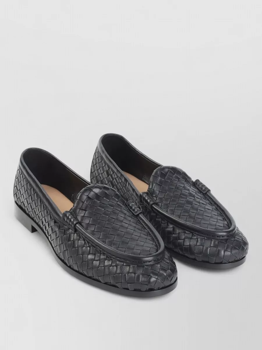 Bottega Veneta leather silenzio loafers