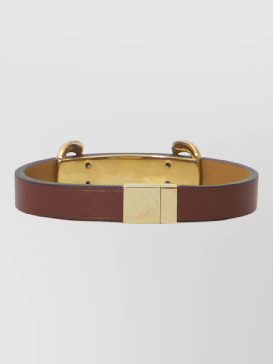 Gucci leather bracelet