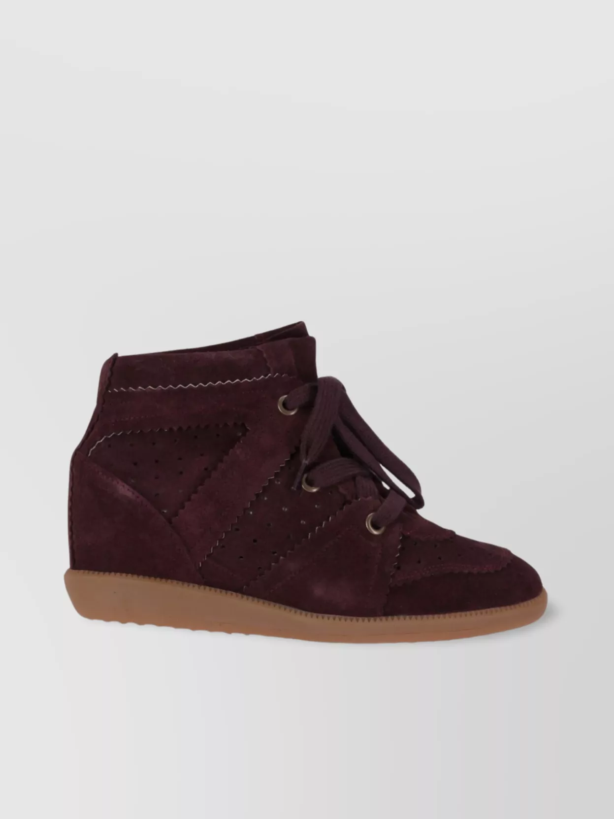 Isabel Marant High Top Sneakers With Ankle Perforations