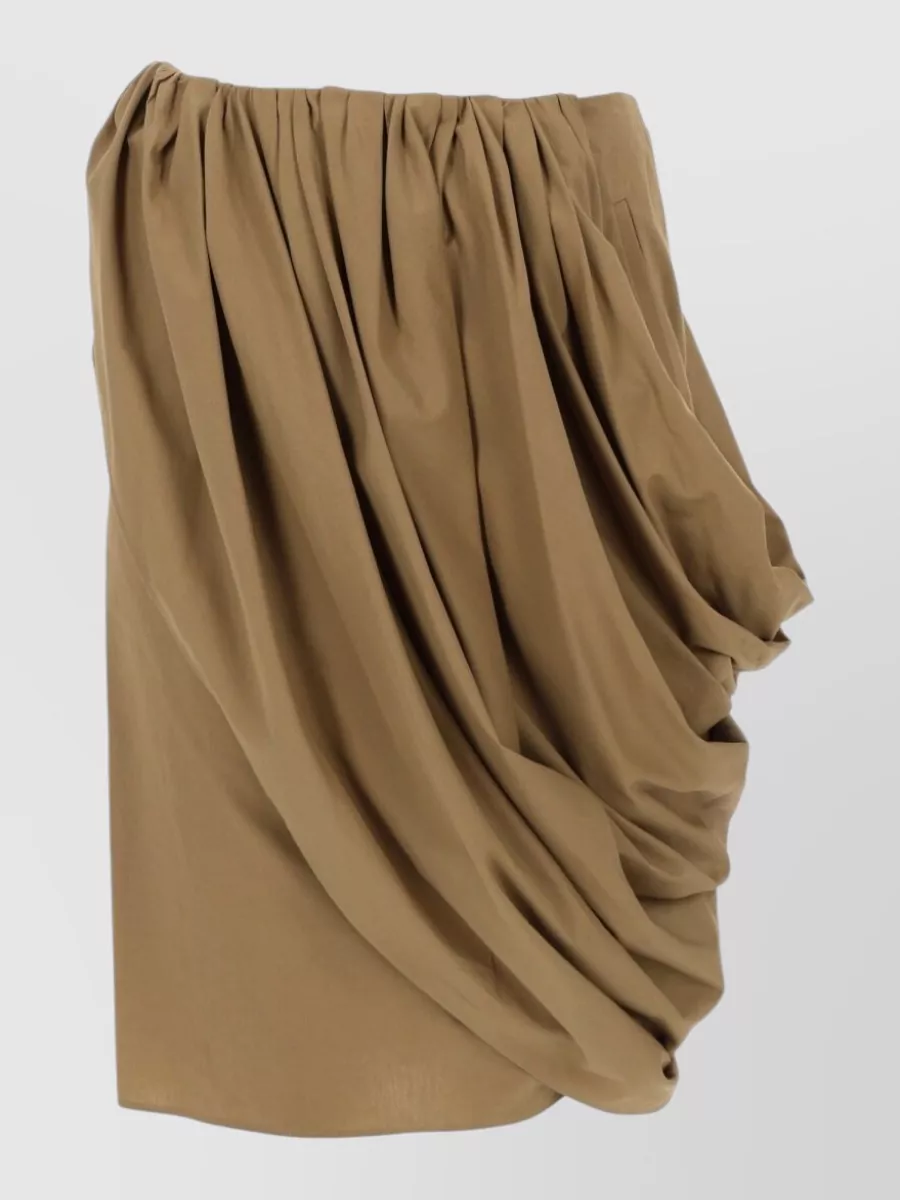 Chloé Cotton wrap skirt
