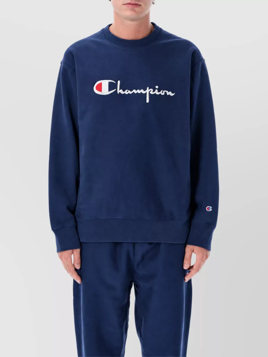 Champion Logo-embroidered crewneck sweatshirt