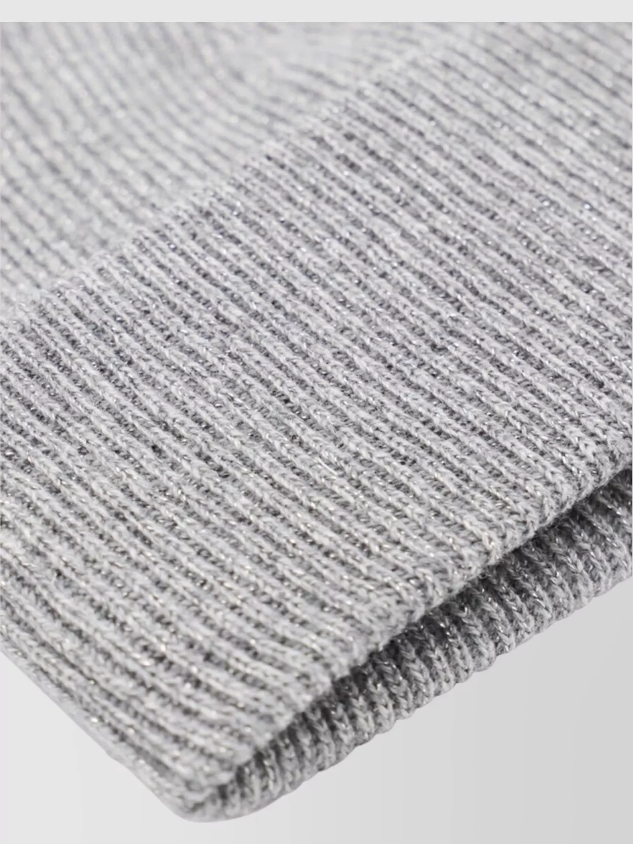 Fabiana Filippi Ribbed Knit Sequin Embellished Hat
