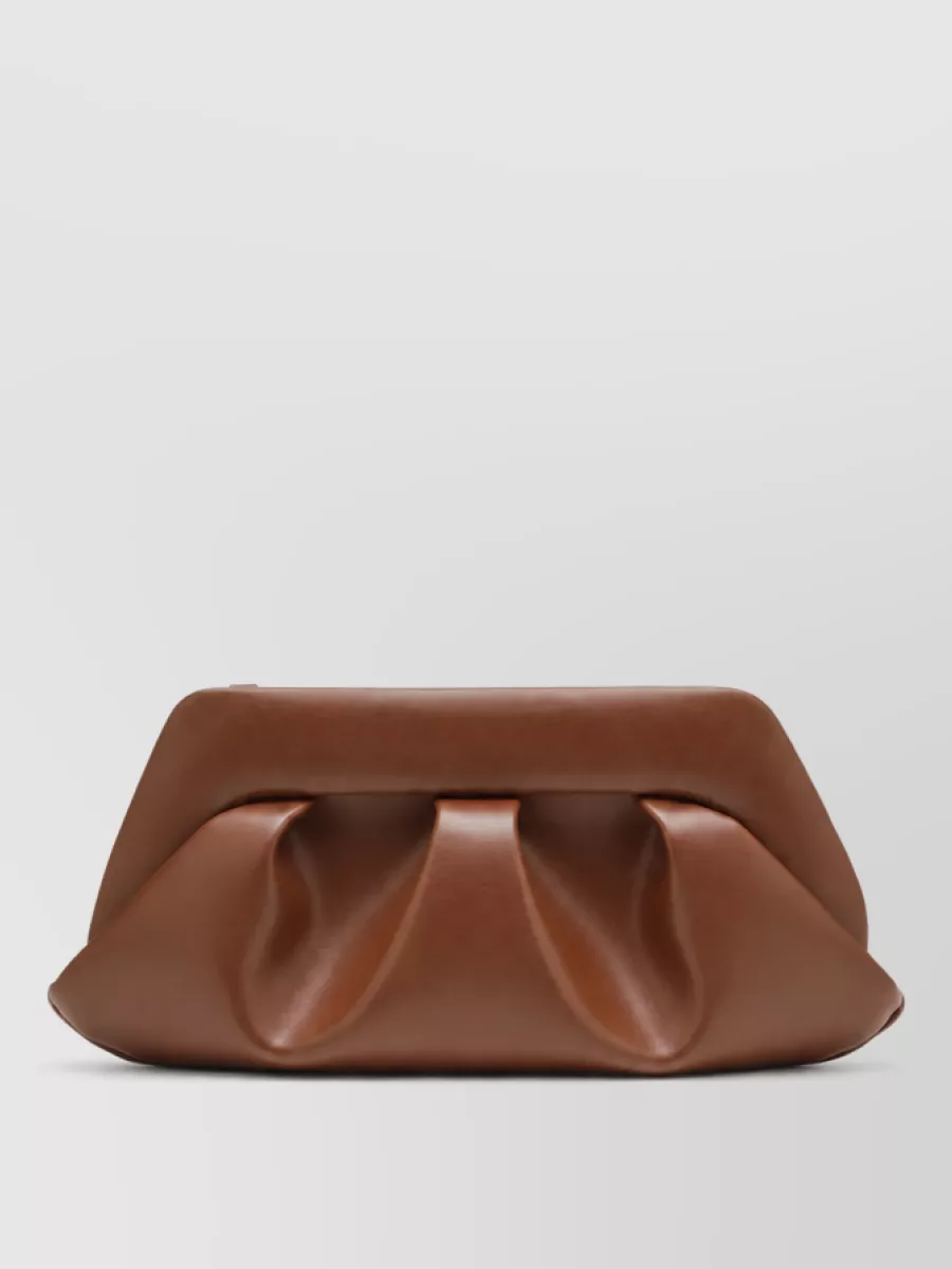 Themoiré clory clutch bag