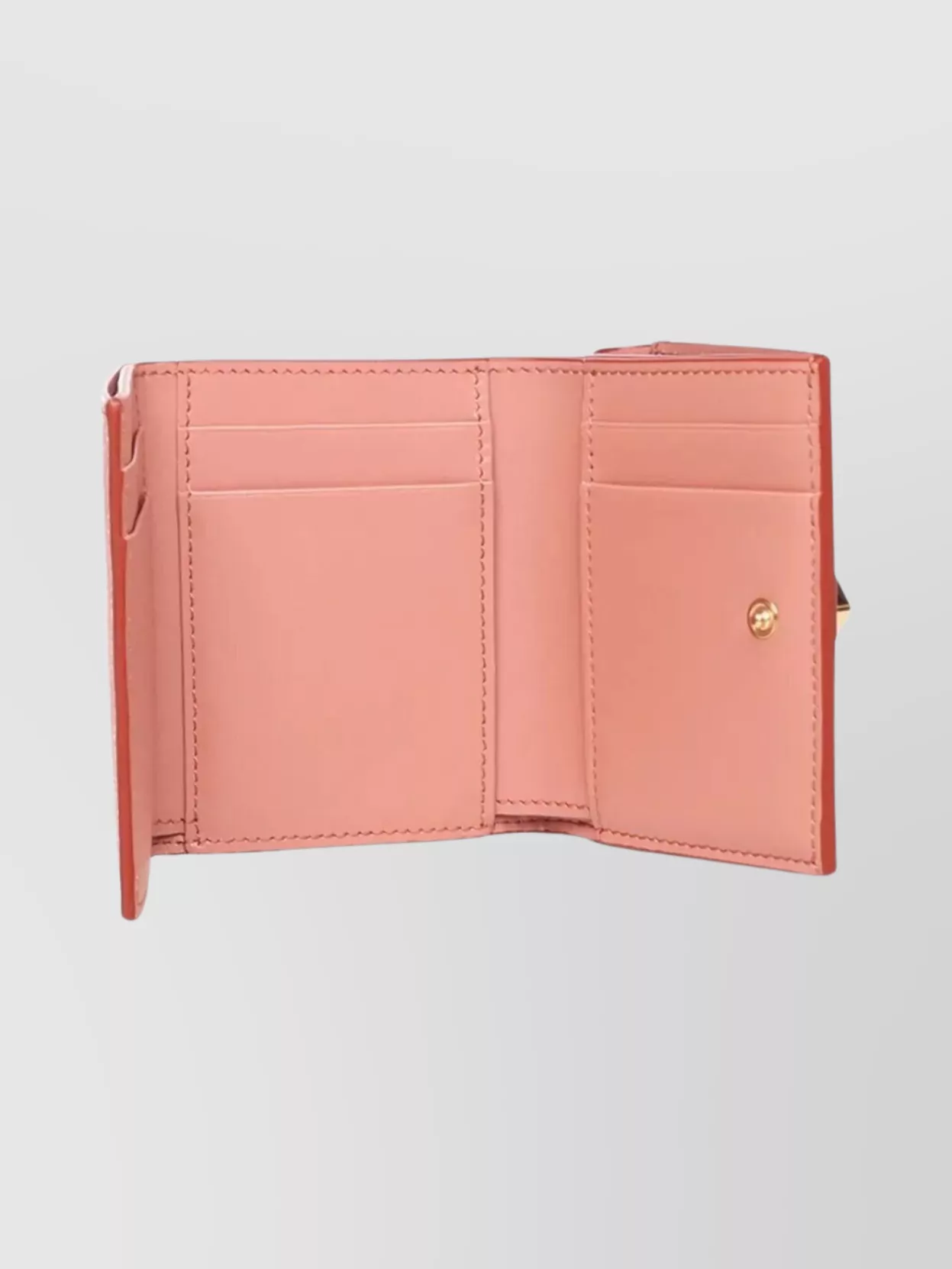 Fendi Medium Tri-Fold Wallet Diamonds