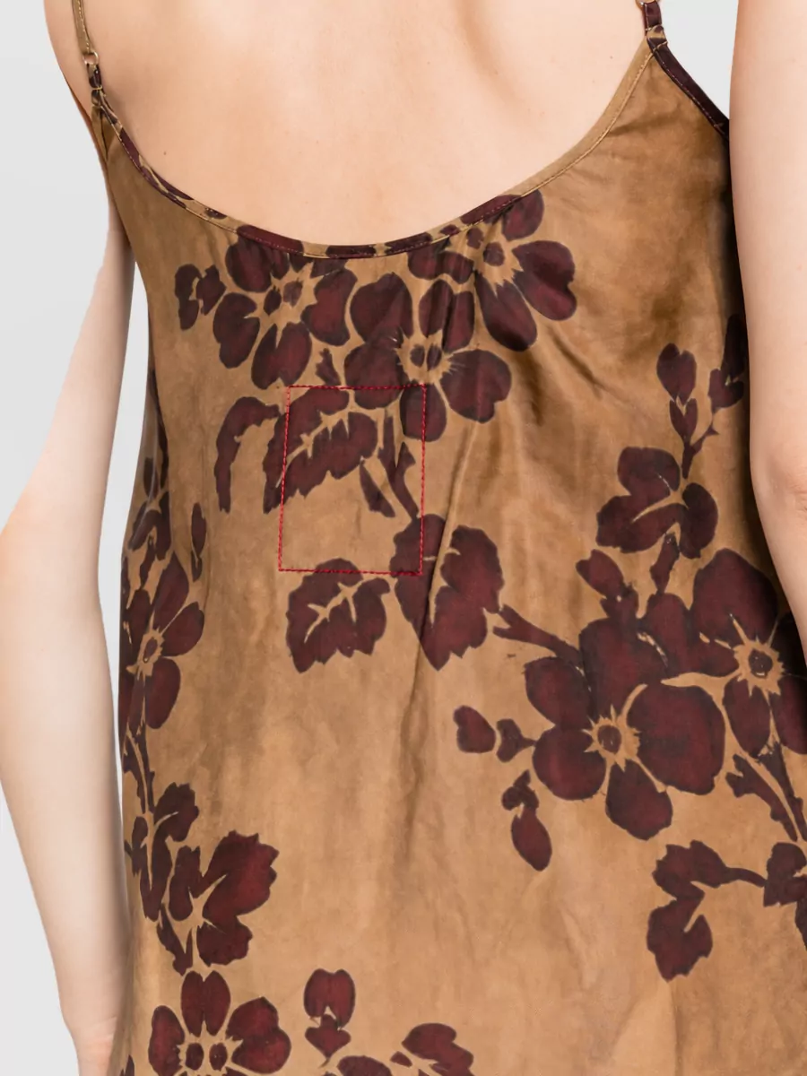 Uma Wang Printed Midi Dress