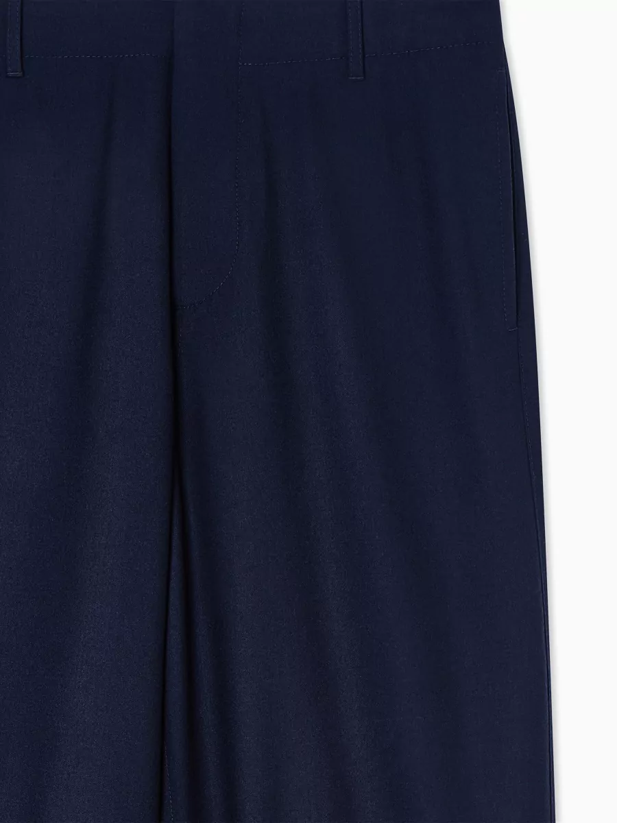 Giorgio Armani Tailored Trousers Wide Leg Belt Loops