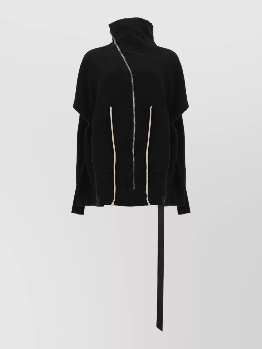 Rick Owens Drkshdw Cotton Sweatshirt Jacket