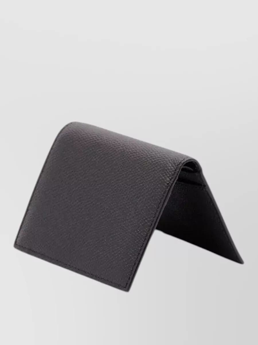 Valentino Garavani Vlogo Signature Calfskin Bifold Cardholder