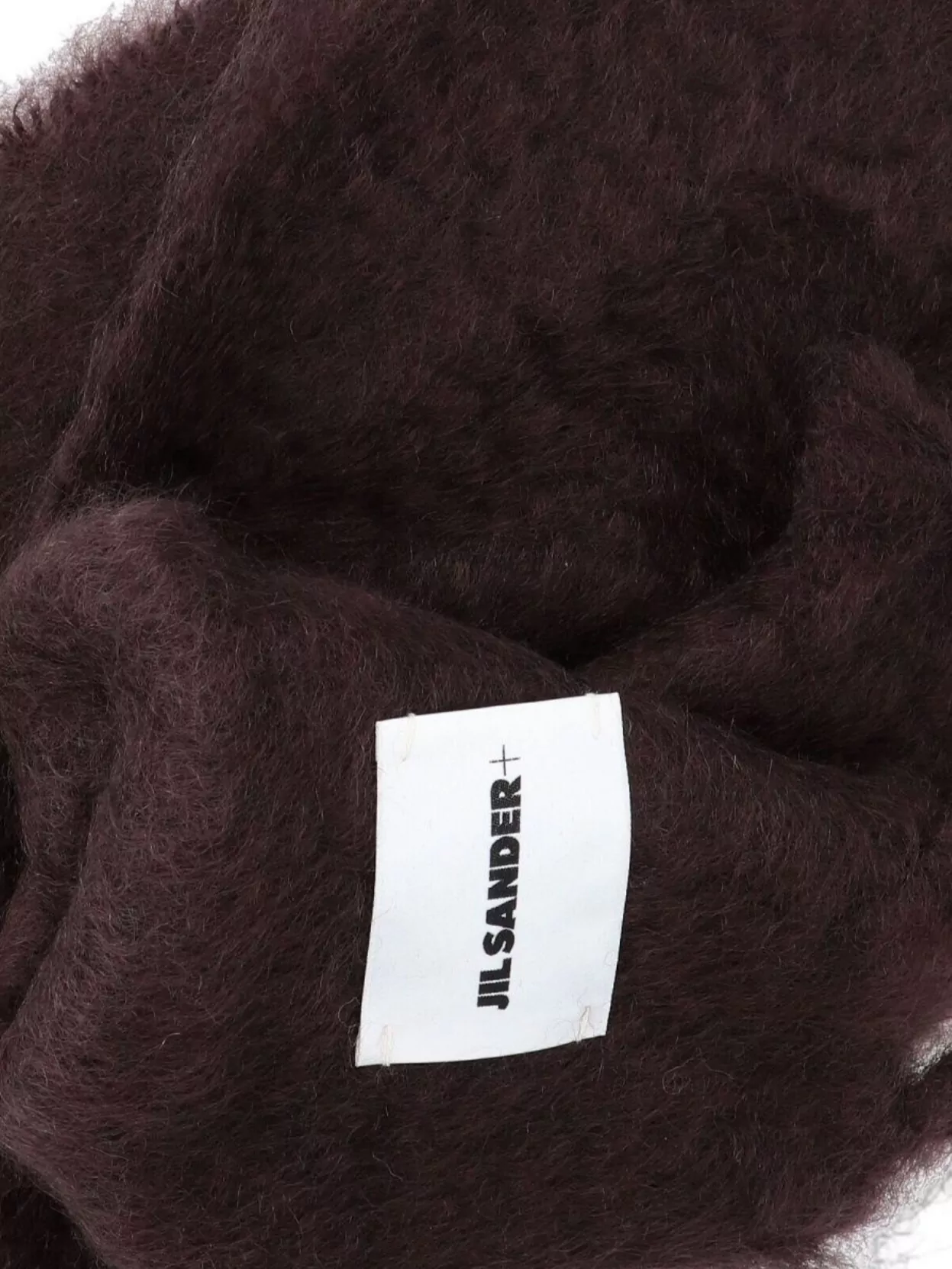 Jil Sander Luxurious Soft Fringed Scarf Accessory In Black