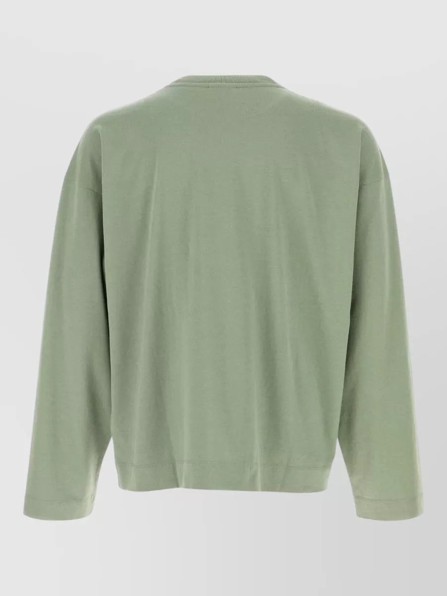 Dries Van Noten Cotton Long-Sleeve Crew-Neck T-Shirt