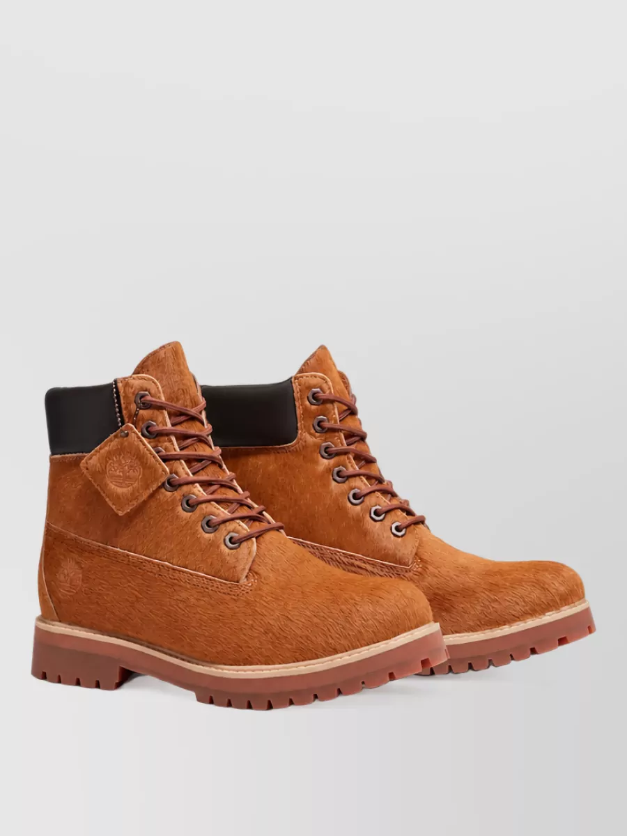 Timberland leather lace up boots