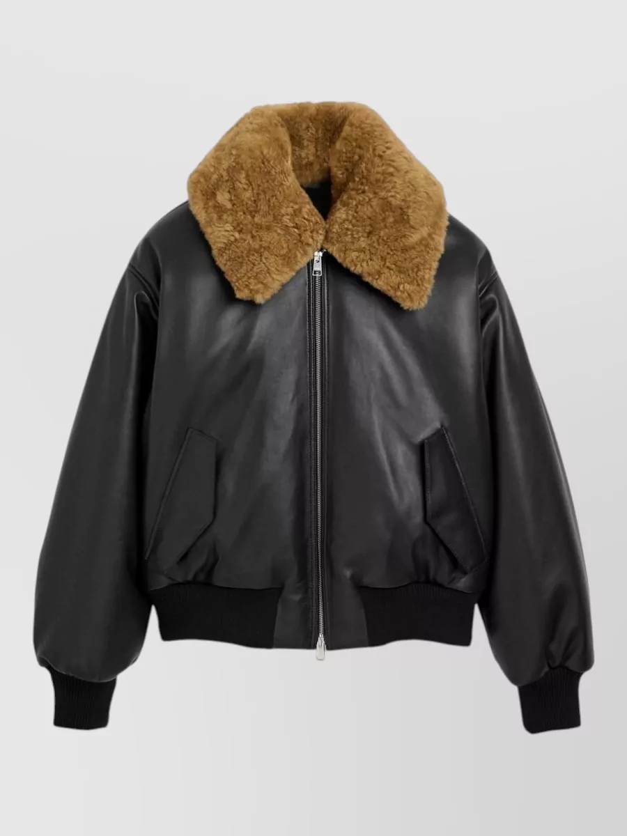 Ami Paris leather blazer