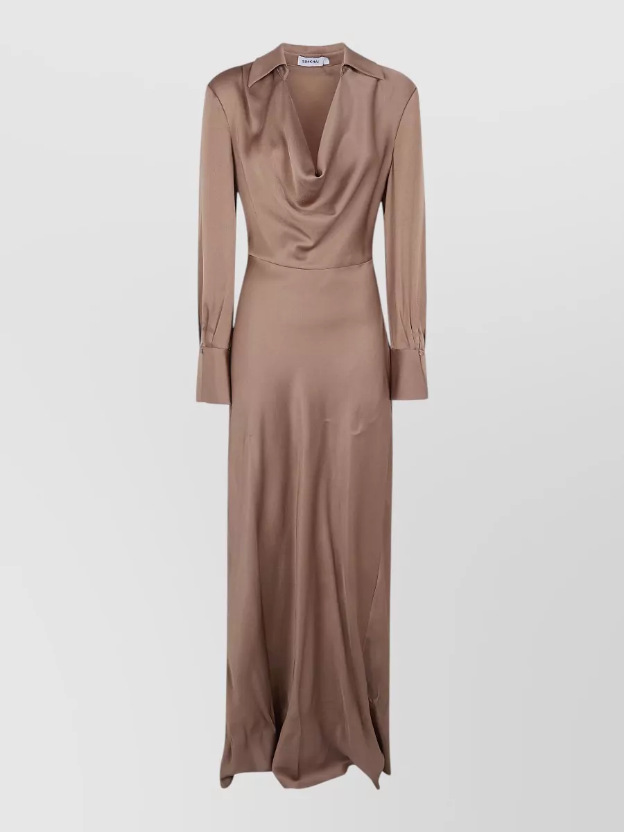 Simkhai adelle long sleeve maxi dress