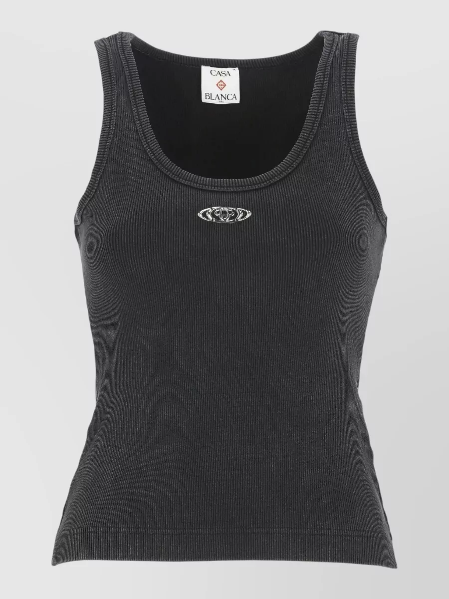 Casablanca sleeveless tank top