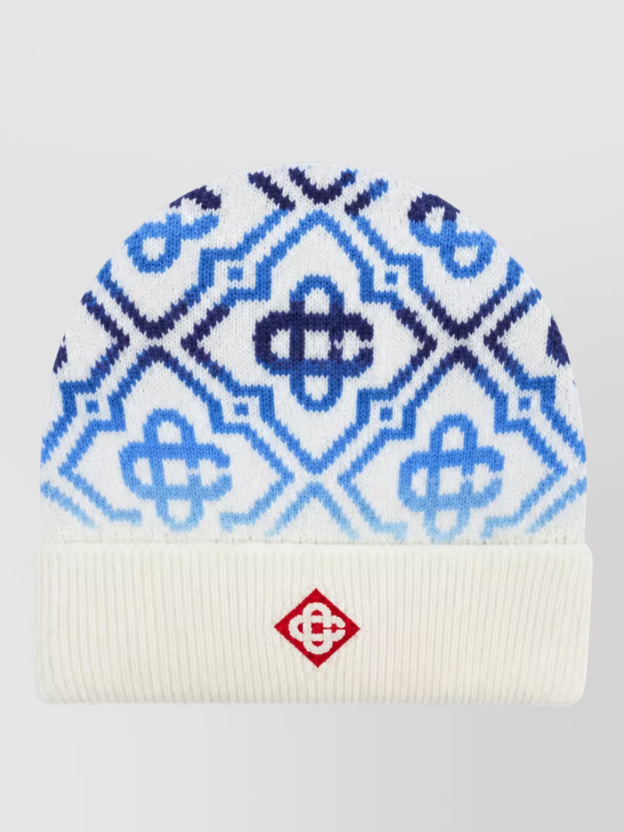 Casablanca wool beanie
